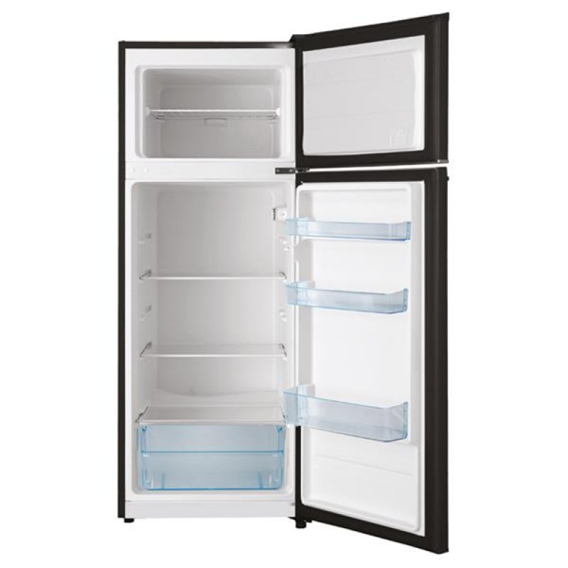 Glem Gas GRF2103BK fridge-freezer Freestanding 204 L E Black