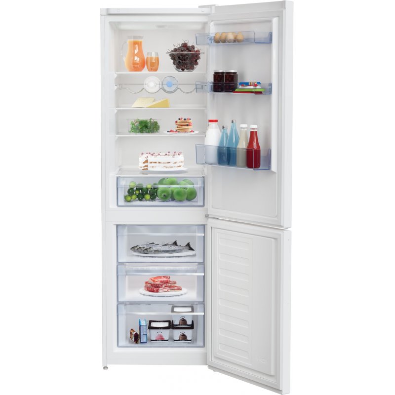 Beko RCSA366K40WN fridge-freezer Freestanding 343 L E White