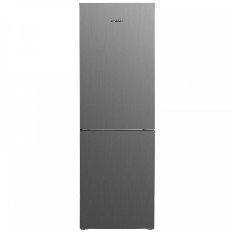 Brandt BFC8562NX fridge-freezer Freestanding 327 L E Stainless steel