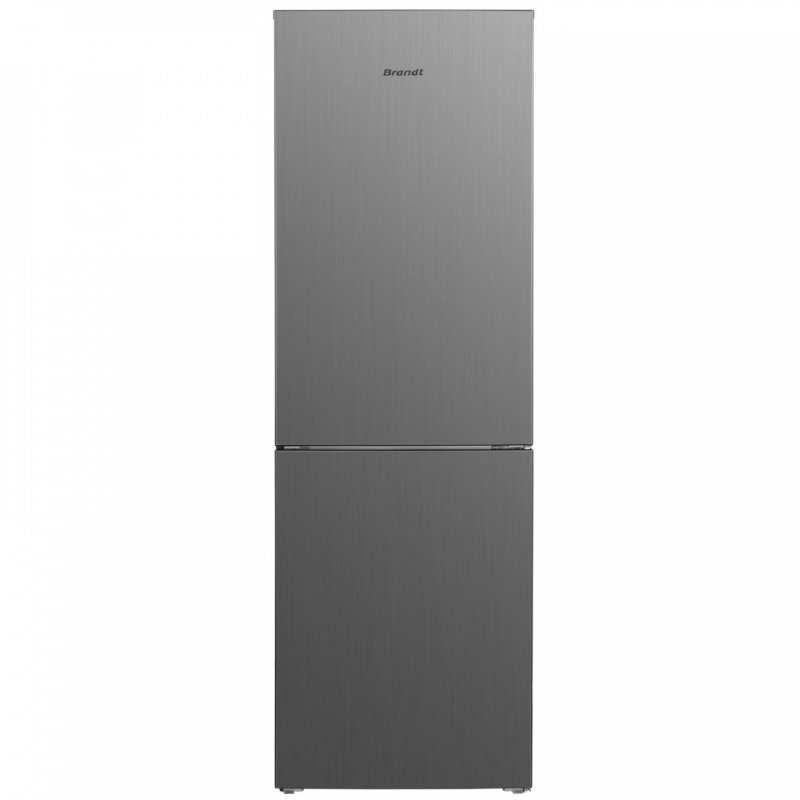 Brandt BFC8562NX réfrigérateur-congélateur Pose libre 327 L E Acier inoxydable