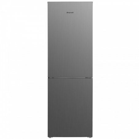 Brandt BFC8562NX fridge-freezer Freestanding 327 L E Stainless steel
