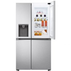 LG GSJV80MBLE frigo américain Pose libre 635 L E Métallique