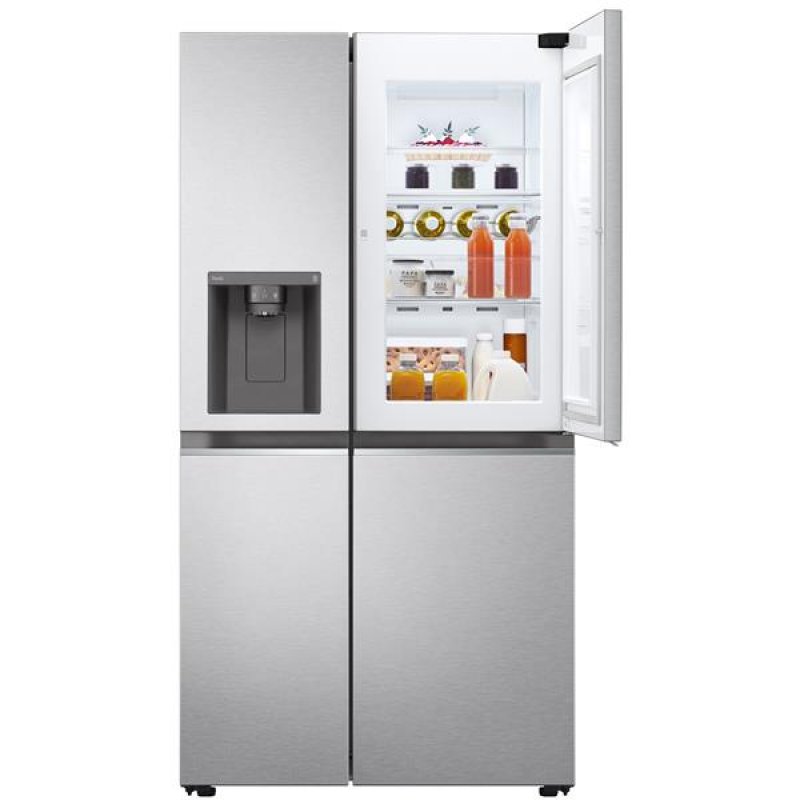 LG GSJV80MBLE side-by-side refrigerator Freestanding 635 L E Metallic