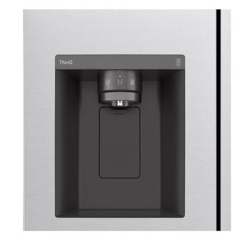 LG GSJV80MBLE side-by-side refrigerator Freestanding 635 L E Metallic