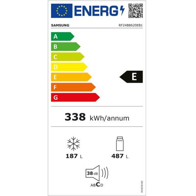 RF24BB620EB1EF, French Door (edelstahl (dunkel), AI Energy Mode, Twin Cooling , Autofill Water Pitcher)
