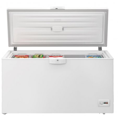 Beko HSM35050 freezer Chest freezer Freestanding 350 L D White