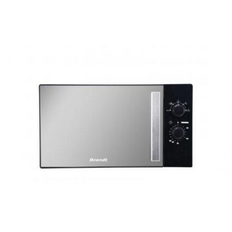 Brandt SM2606B micro-onde Noir, Miroir Comptoir 26 L 900 W