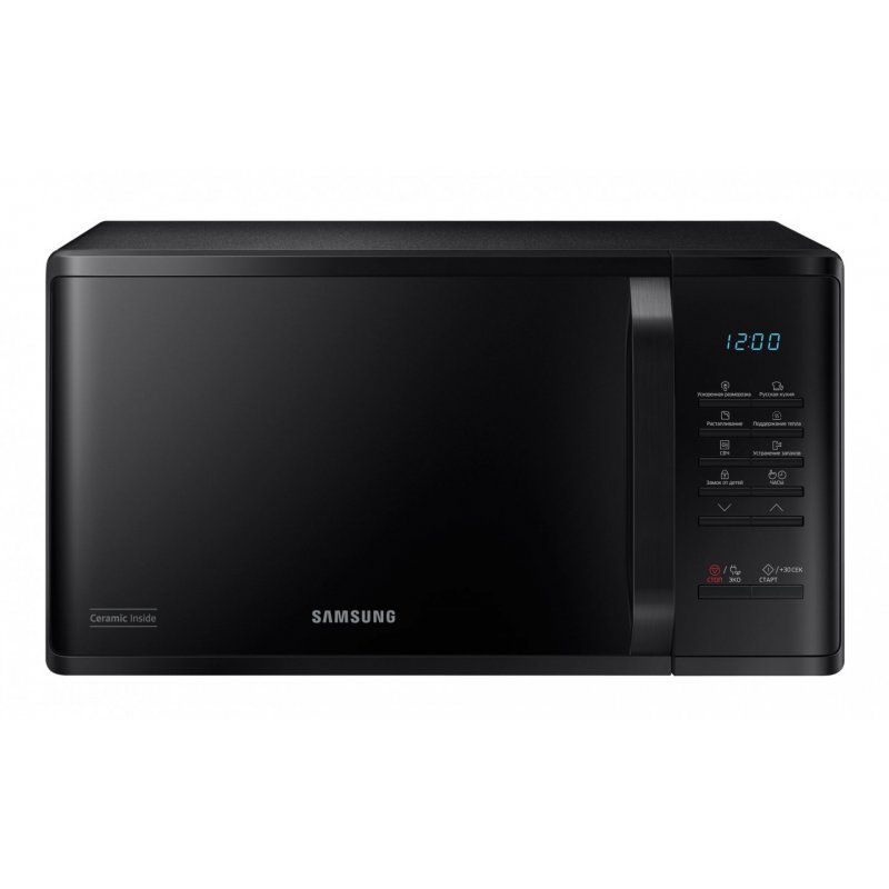 Samsung MS23K3513AK microwave Black Solo microwave Countertop 23 L 800 W