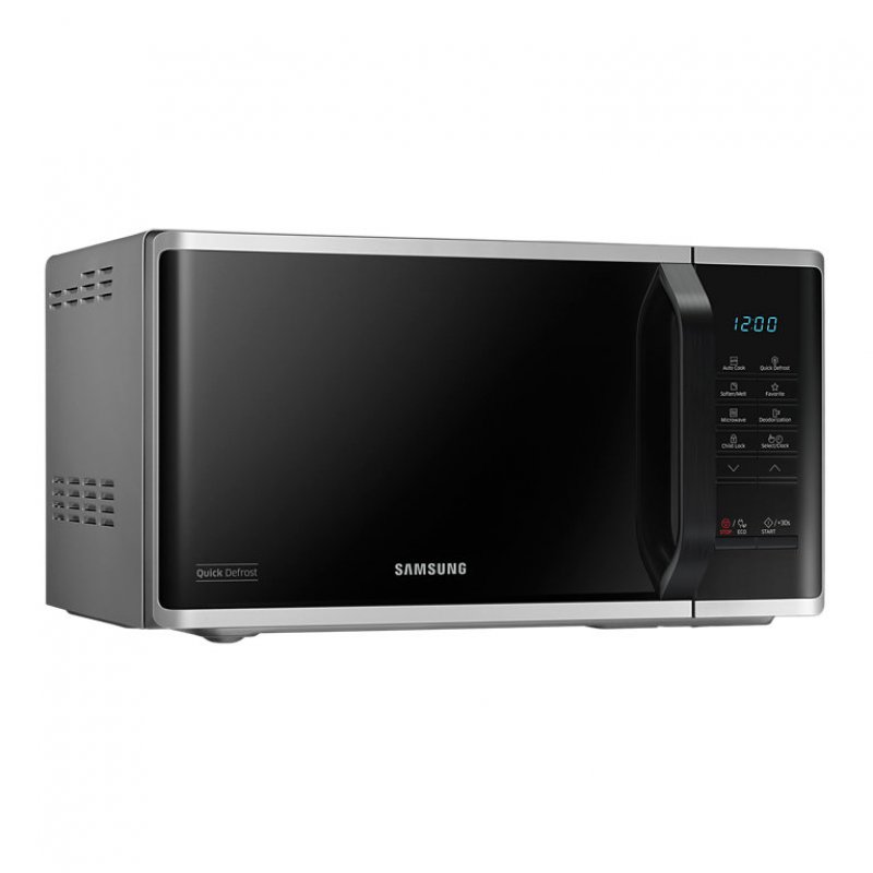 Samsung MS23K3513AS Black, Silver Countertop 750 W