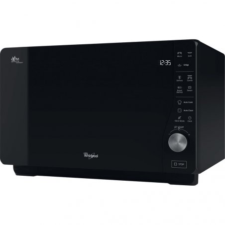 Whirlpool - Micro-ondes posable - noir - sans plateau - MWF427BL
