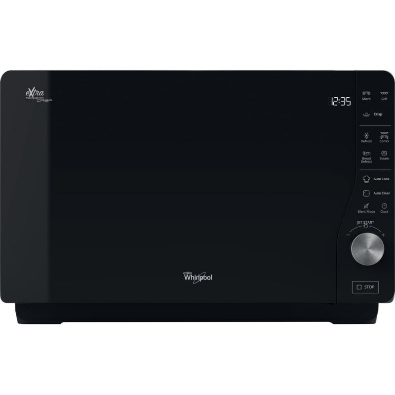 Whirlpool - Micro-ondes posable - noir - sans plateau - MWF427BL