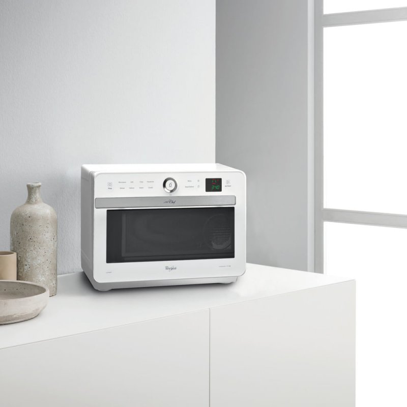 Whirlpool - Micro-ondes posable - blanc - Crisp - JT469WH