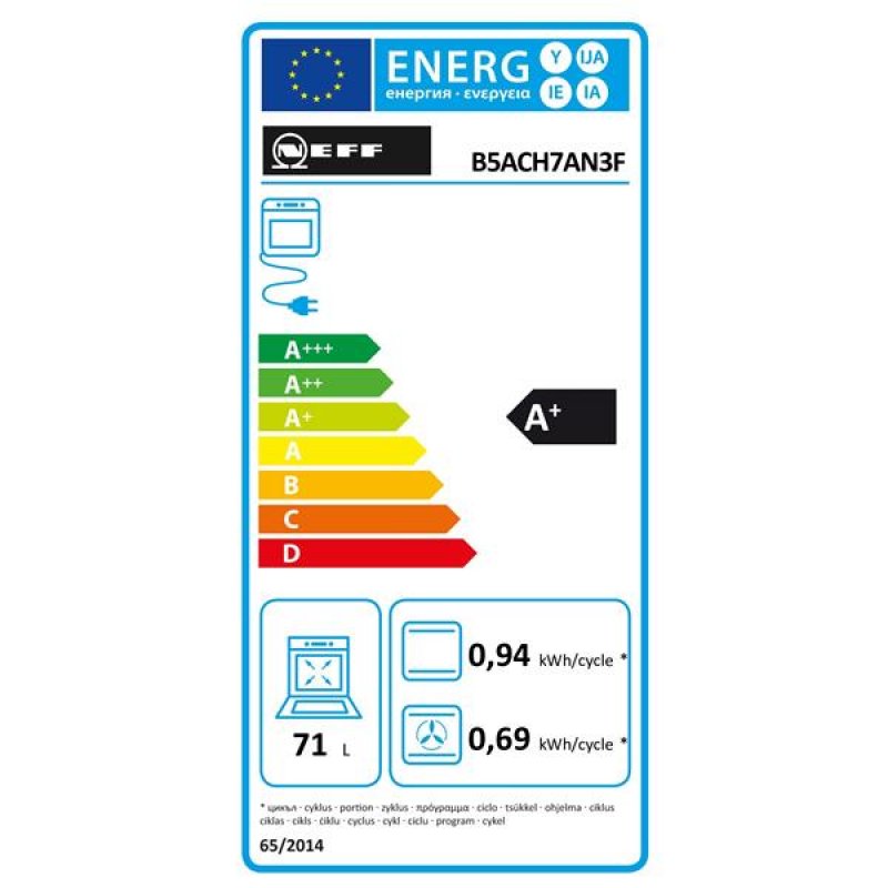 Four pyrolyse B5ACH7AN3F