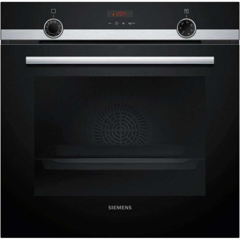 Siemens iQ300 HB574ABR3F oven 71 L 3600 W A Black, Stainless steel