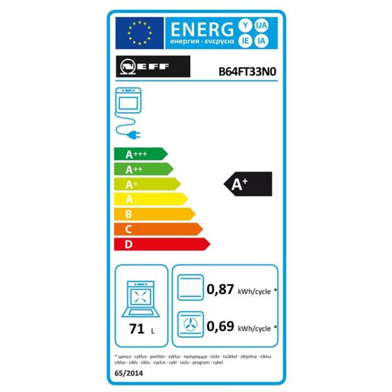 Neff BackO B64FT33N0 N90 A sr