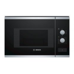 Bosch BFL520MS0 microwave Black, Stainless steel Combination microwave Built-in 20 L 800 W