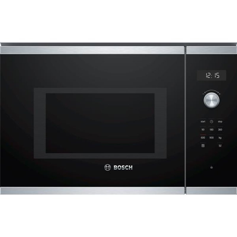 Bosch Serie 6 BFL554MS1F micro-onde Noir Micro-onde simple Intégré 25 L 900 W