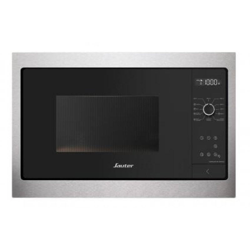 Sauter SMS7121X micro-onde Noir, Acier inoxydable Micro-onde simple Intégré 26 L 900 W