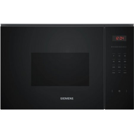 Siemens iQ300 BE523LMB1F micro-onde Noir Micro-onde combiné Intégré 20 L 800 W