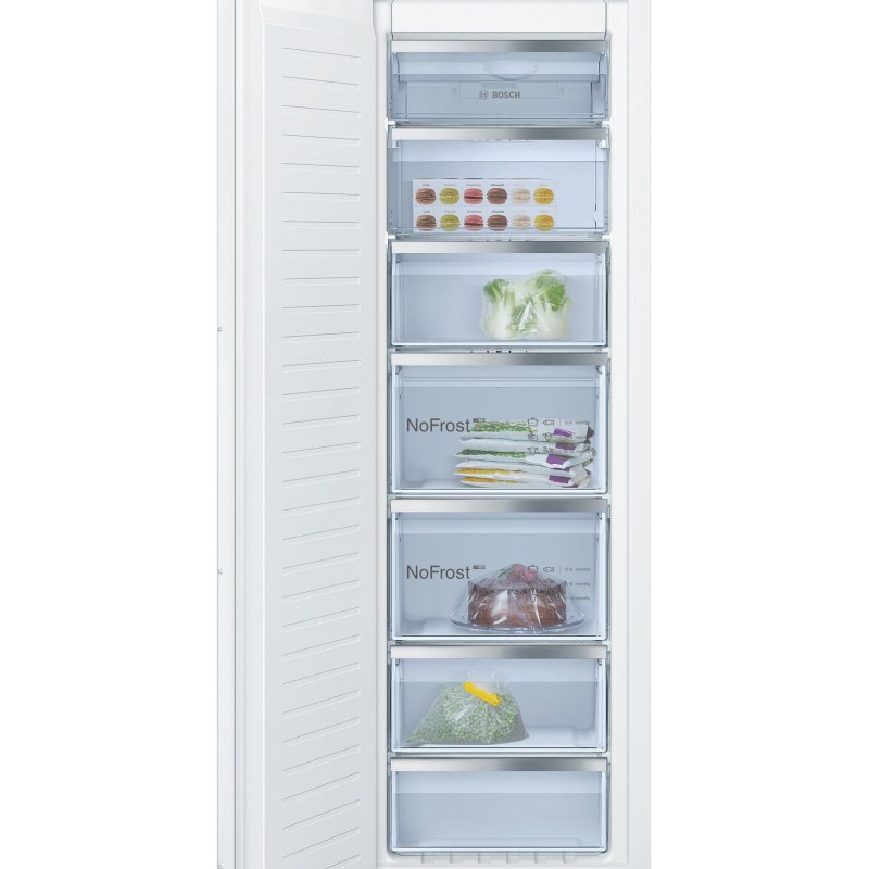Bosch Serie 4 GIN81VEE0 congélateur Congélateur vertical Intégré 212 L E Blanc