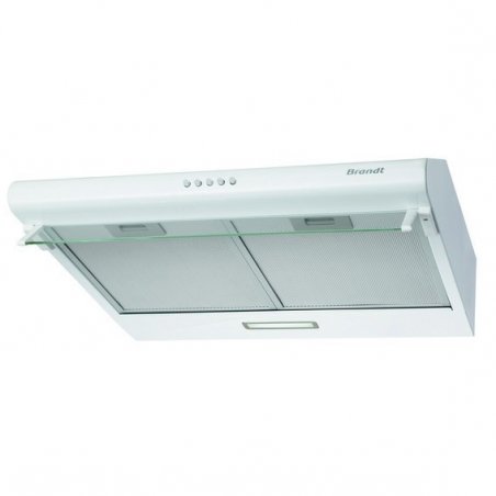 Brandt BHC9602W hotte Montée au mur Blanc 326 m³/h C