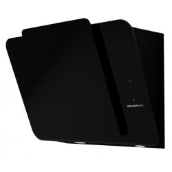 Glem Gas GHW880BK cooker hood Wall-mounted Black 766 m³/h A