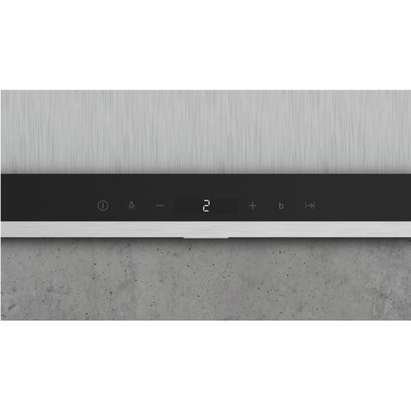 Siemens iQ500 LC97BHP50 cooker hood Wall-mounted Metallic 718 m³/h A