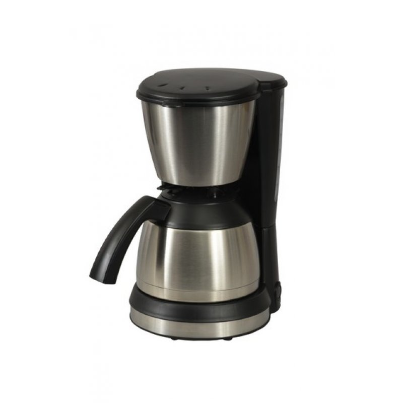 Cafetière filtre 12 tasses isotherme Noire & Inox - KSMD250B