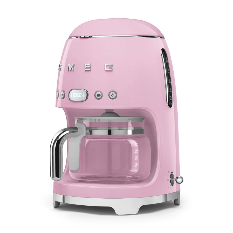 Smeg 50's Style Drip Filter Coffee Machine DCF02PKEU Pink