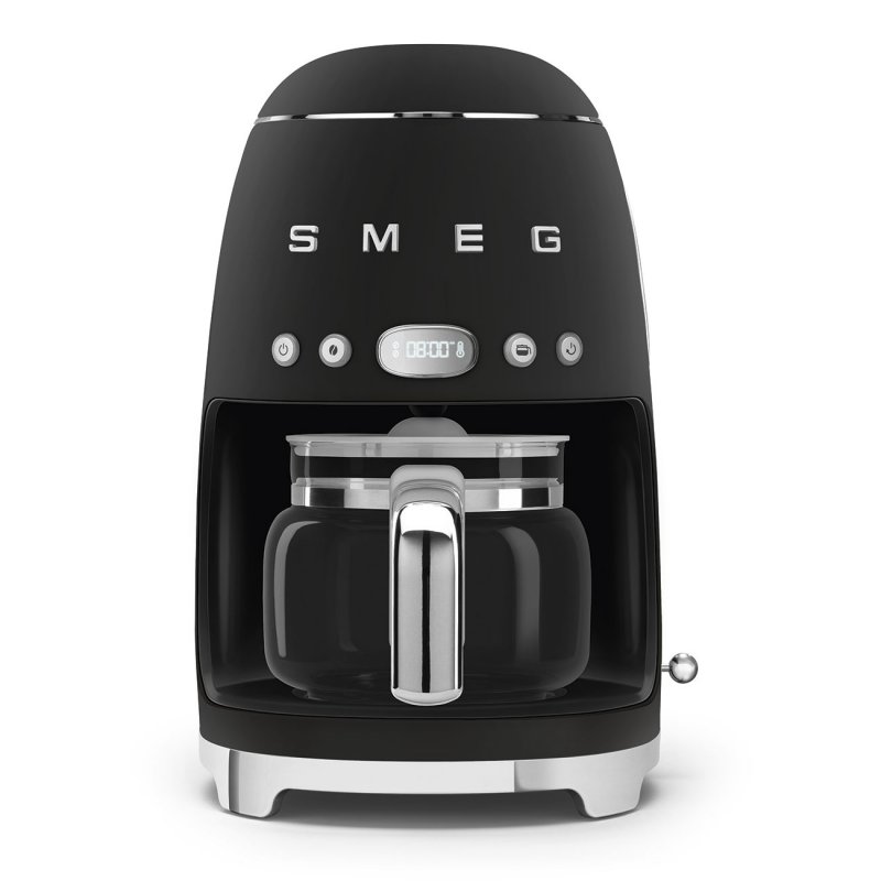 Smeg 50's Style Drip Filter Coffee Machine DCF02BLMEU Black