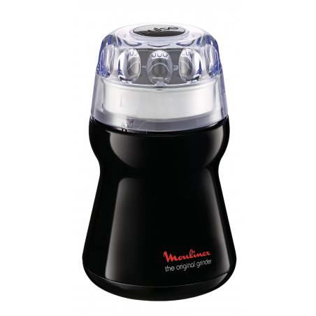 Moulinex AR1108 electric food chopper 180 W Black, Transparent