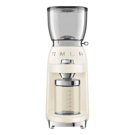 Smeg CGF11CREU appareil à moudre le café 150 W Crème, Transparent