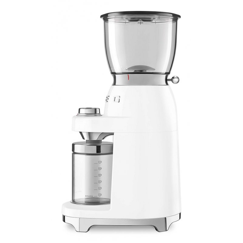 Smeg 50's Style Coffee Grinder CGF11WHEU White