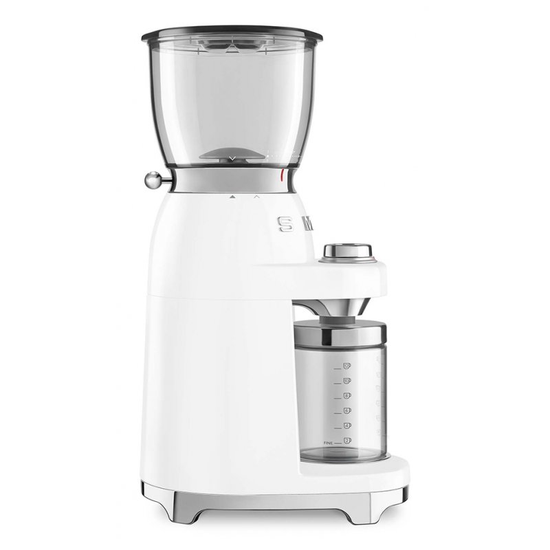 Smeg 50's Style Coffee Grinder CGF11WHEU White
