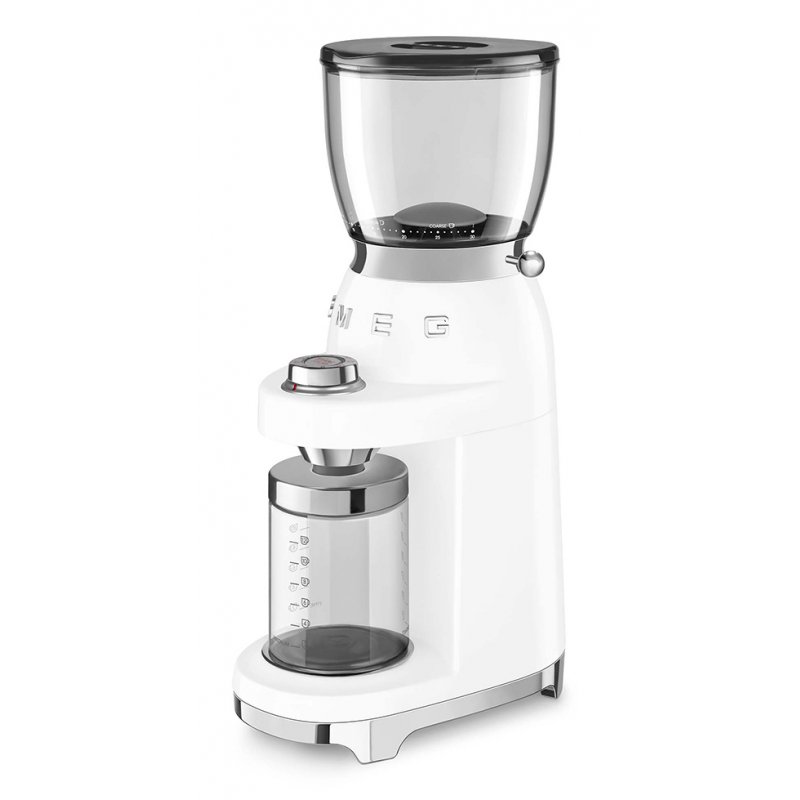 Smeg 50's Style Coffee Grinder CGF11WHEU White
