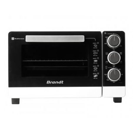 Brandt FC215MW Grille-pain four 21 L 1380 W Noir, Blanc