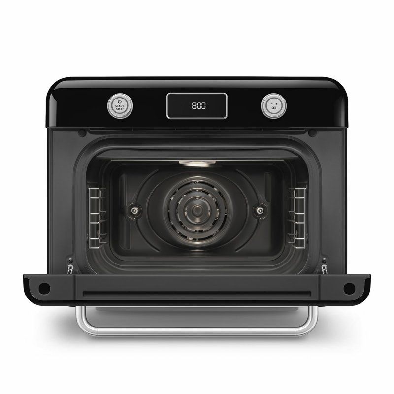 Smeg COF01BLEU steam oven Small Black, Stainless steel Buttons, Rotary