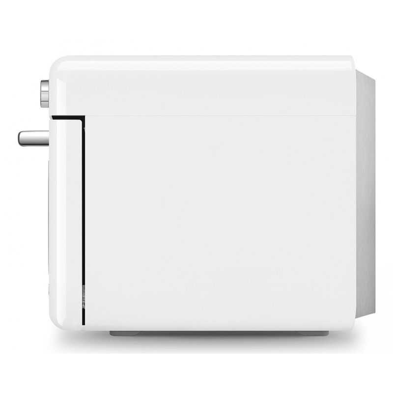 Smeg COF01WHEU four à vapeur Petit Acier inoxydable, Blanc Boutons, Rotatif