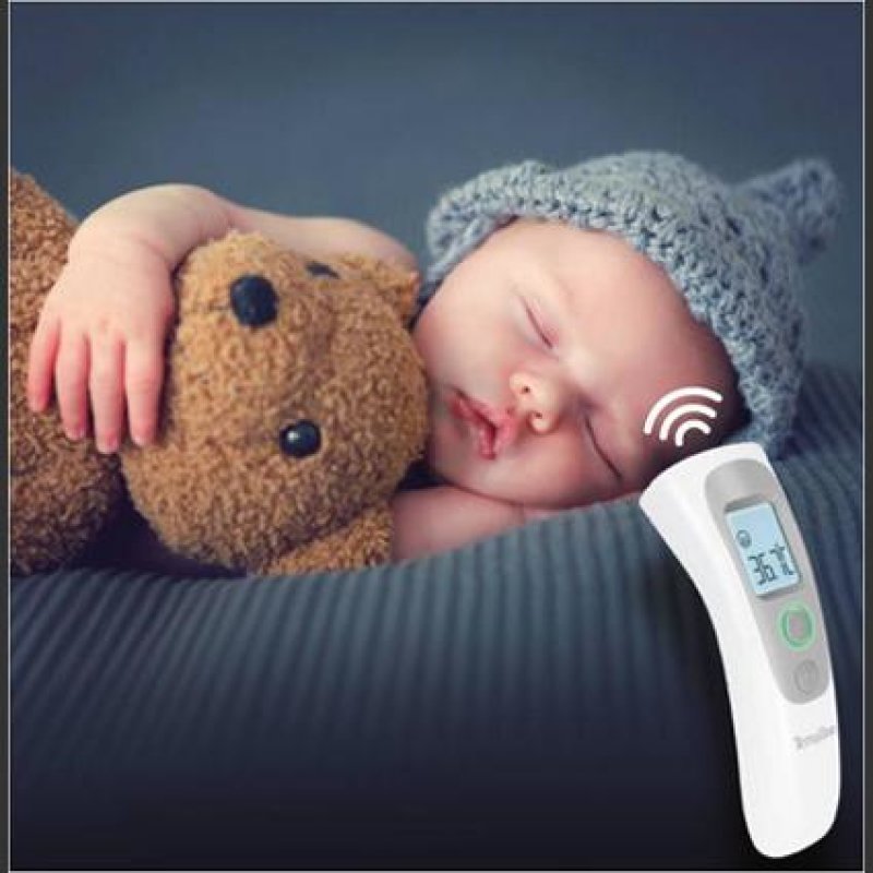 Terraillon HHT73130GB digital body thermometer Remote sensing Buttons