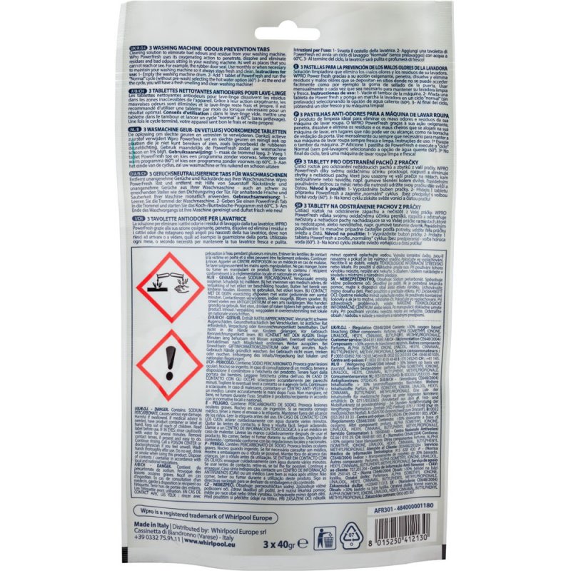 Nettoyant lave-linge AFR301