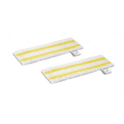 Kärcher Universal floor cloth set EasyFix Mop disposable cloth White, Yellow