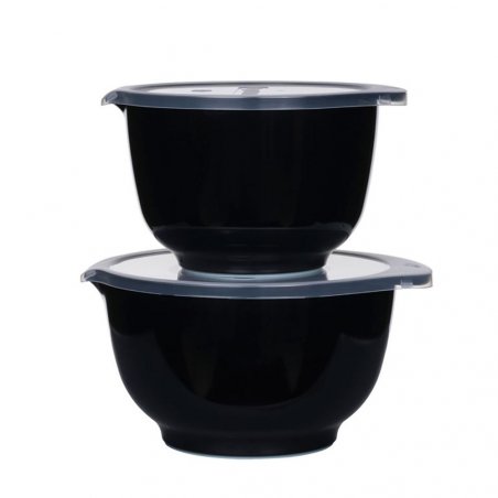 Rosti - NEW Margrethe bowls, Set of 2 lids - Carbon black