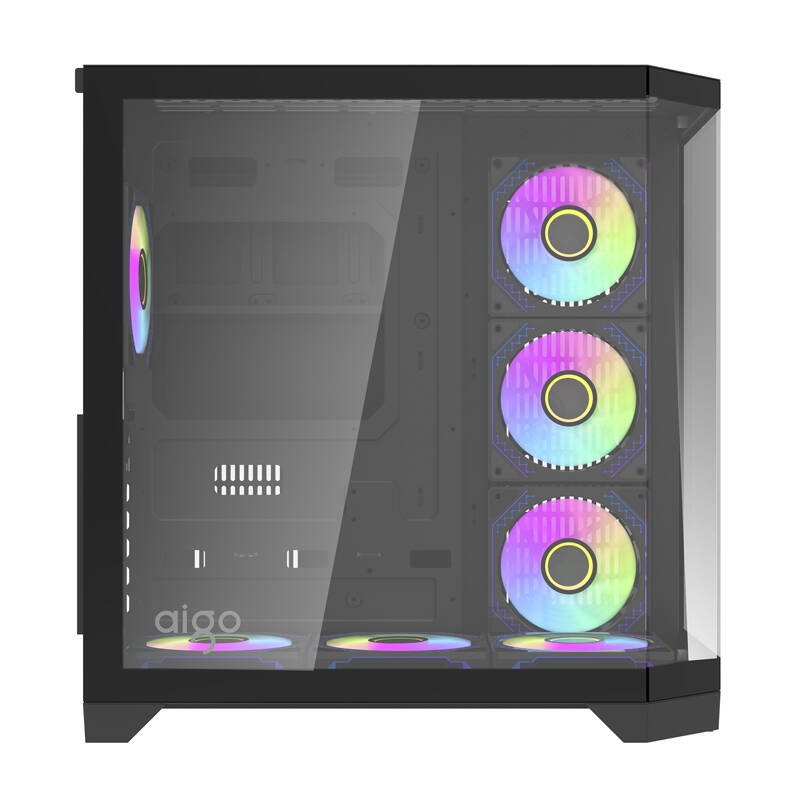 Darflash FT418 PRO computer case 7 aRGB fans (black)