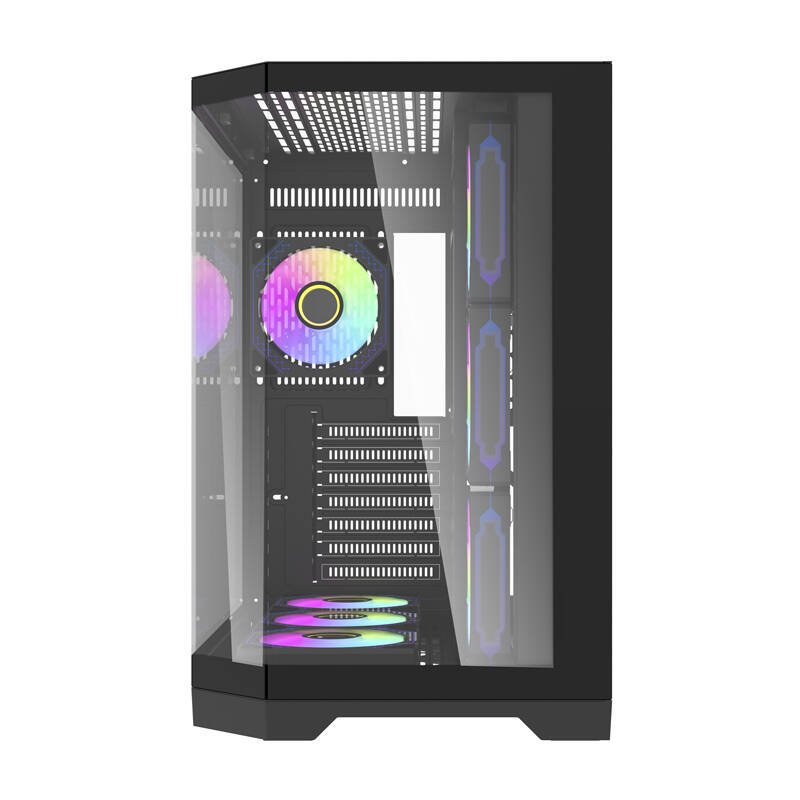Darflash FT418 PRO computer case 7 aRGB fans (black)