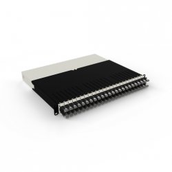 PATCHBOX PONEX8STPBK rack accessory Cable management panel