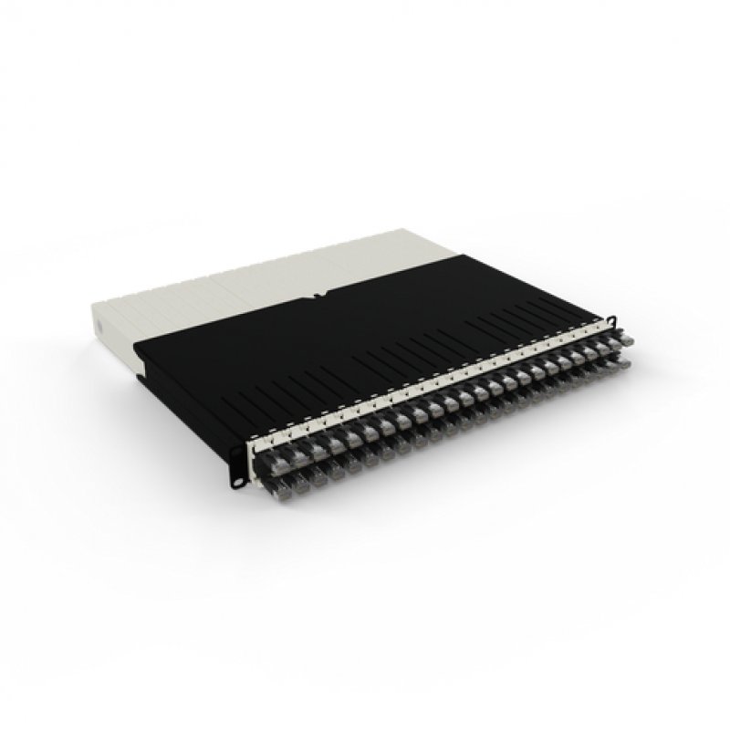 PATCHBOX PONEX8STPBK accessoire de racks Panneau de gestion de câbles