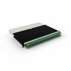 PATCHBOX PONEX8STPGR accessoire de racks Panneau de gestion de câbles