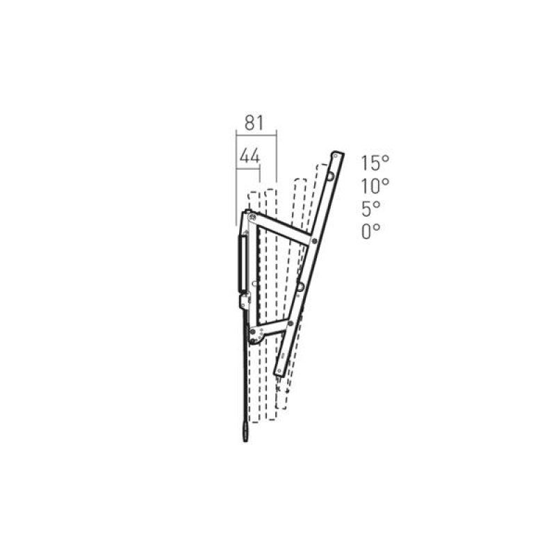 Support mural inclinable 046260