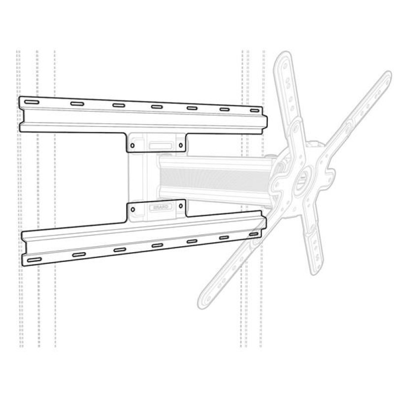 Support mural orientable 043490