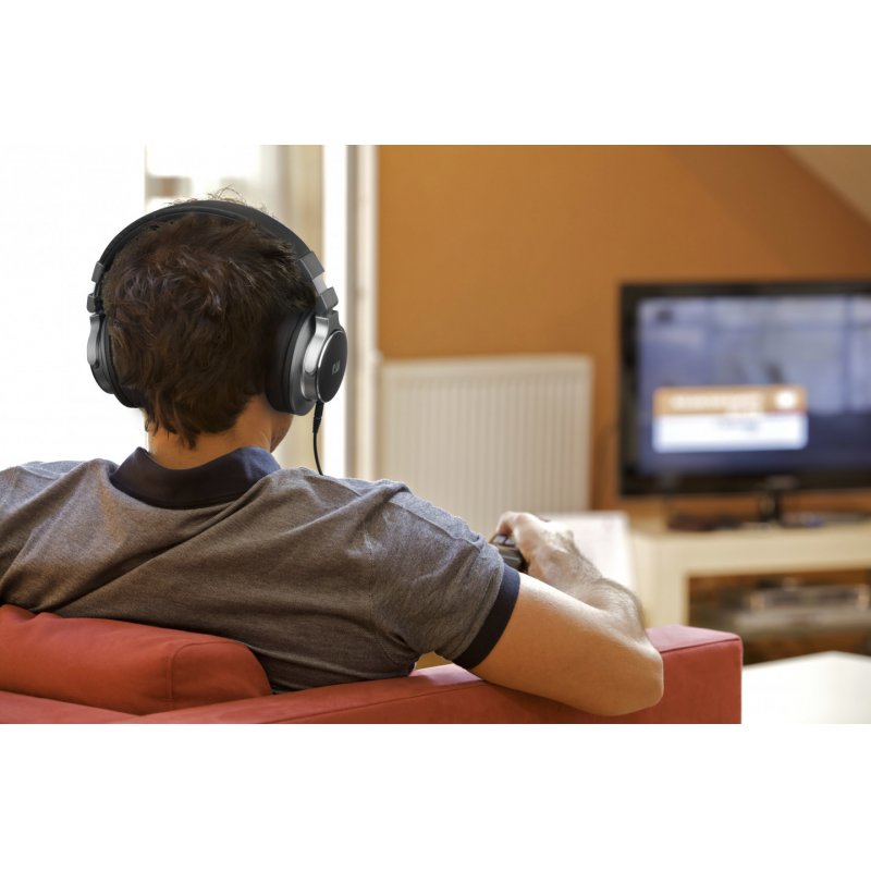 Muse M-275 CTV Écouteurs Avec fil Arceau Noir